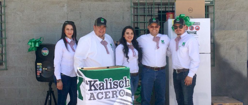 Celebra KALISCH ACERO sucursal Agua Prieta su 12 aniversario