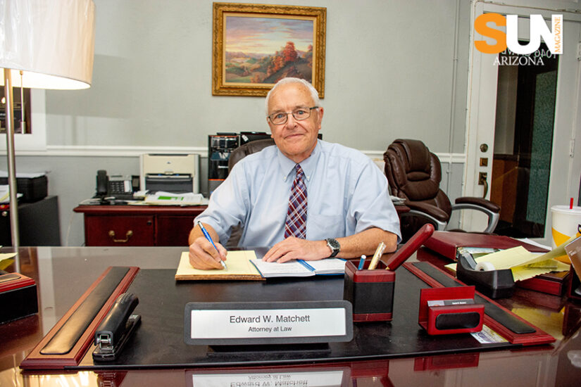 Edward Matchett,  la mejor defensa en la frontera